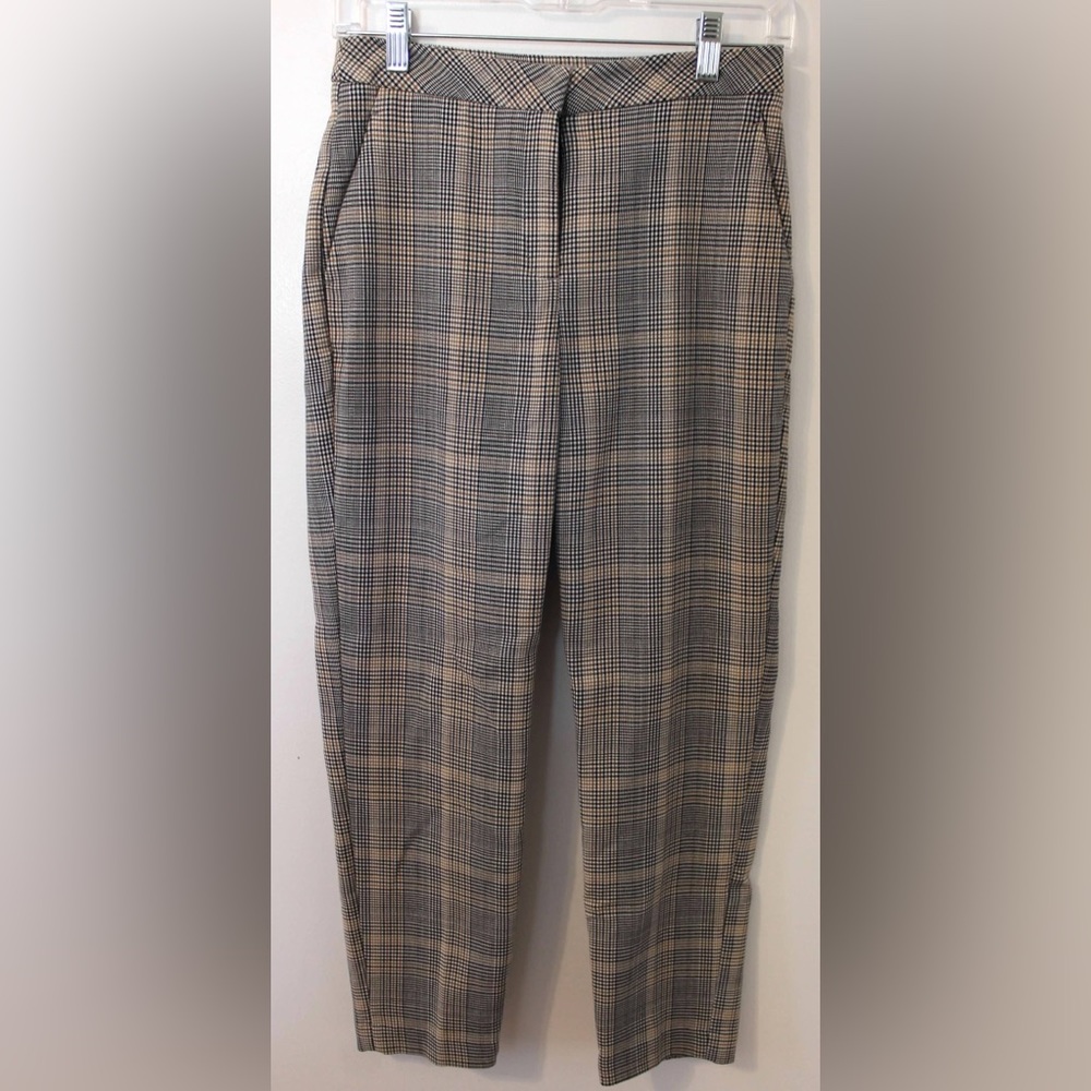H&M plaid pants Size 2